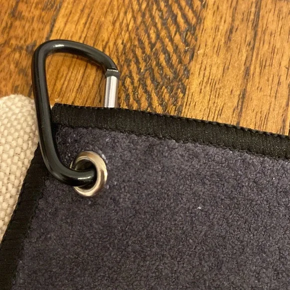 Golf Humor Black Towel - Picture 4 of 6